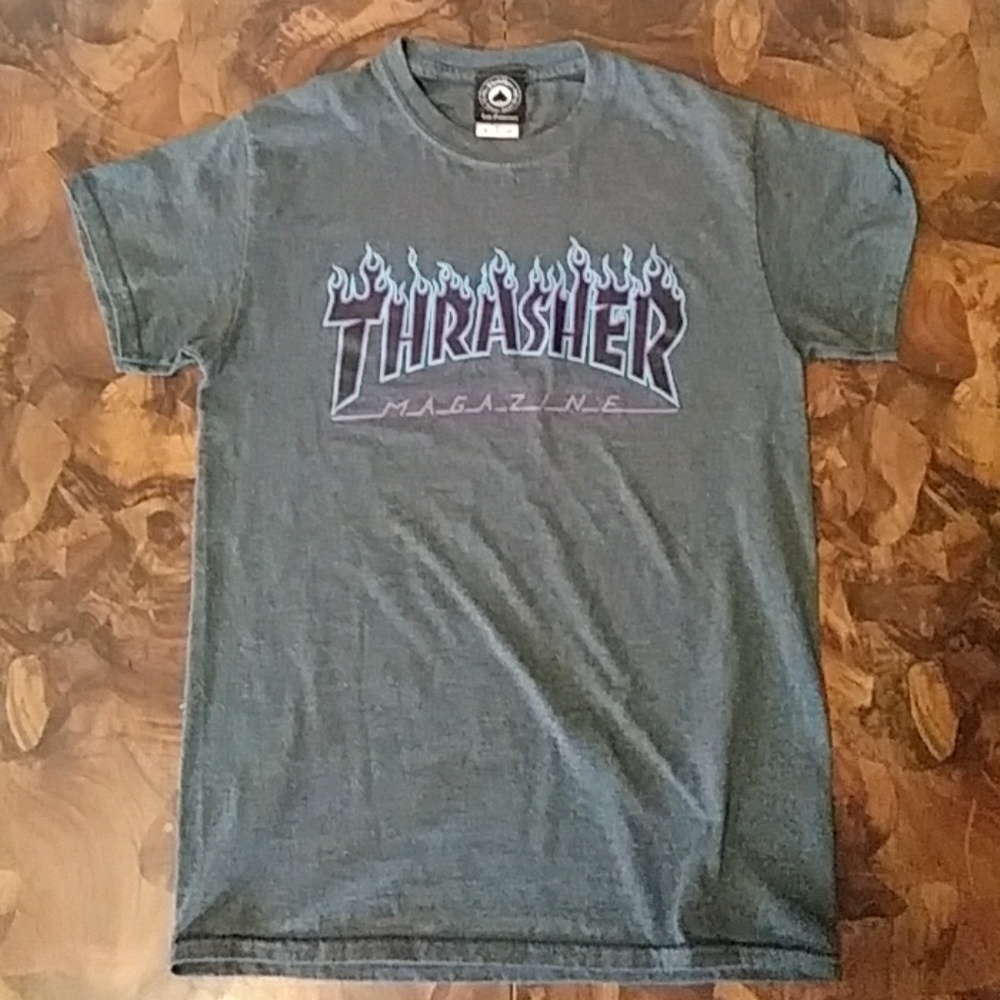 Thrasher magazine logo tee